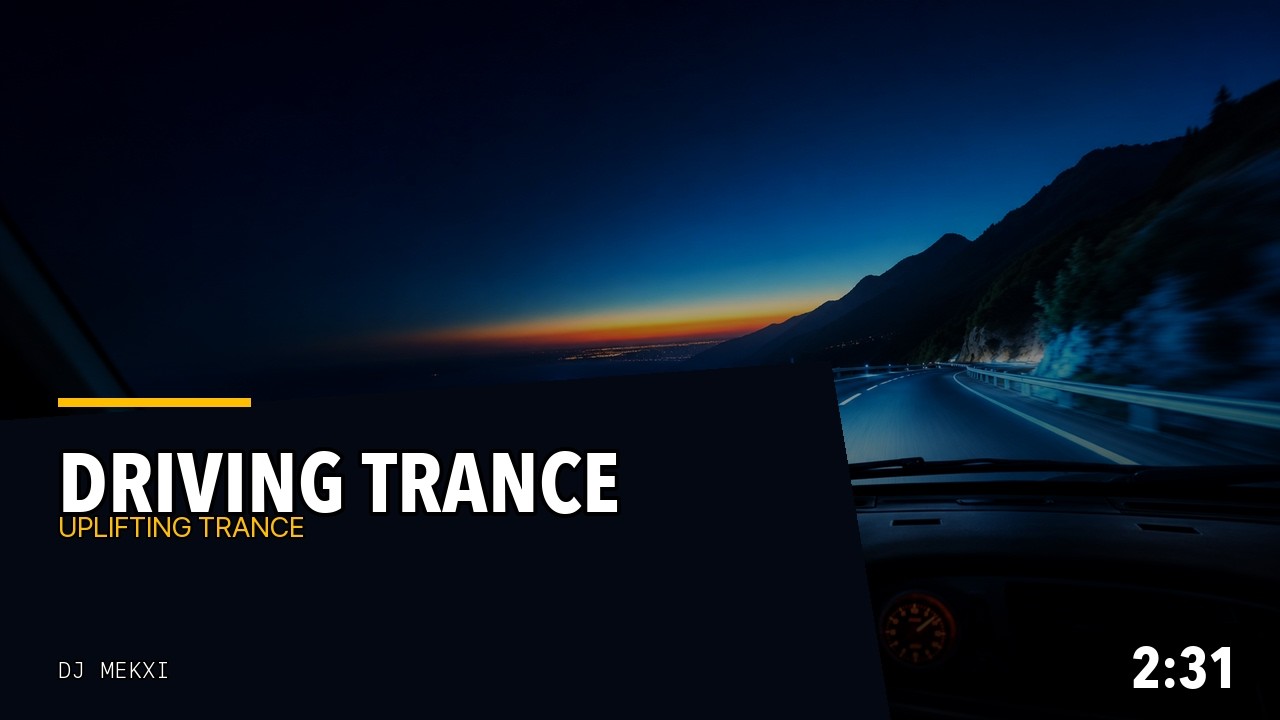 Driving Trance ♪ | DJ Mekxi