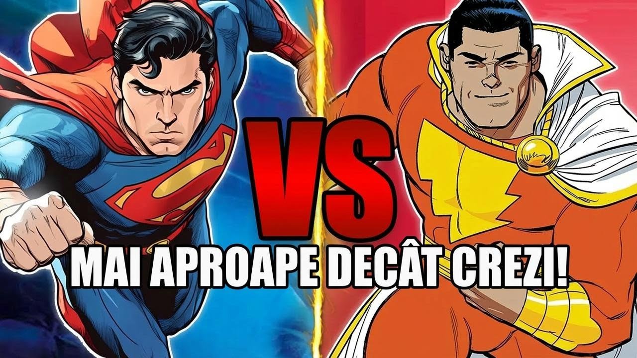 De ce lupta dintre Superman și Shazam e mai strânsă decât crezi!