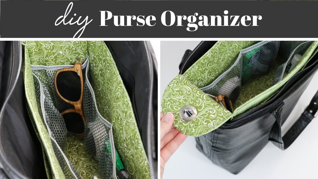 DIY S.T.uff-Ins Tote & Purse Organizer Insert Tutorial