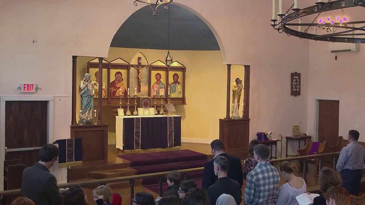 Lauds & Mass, Sunday Lent I