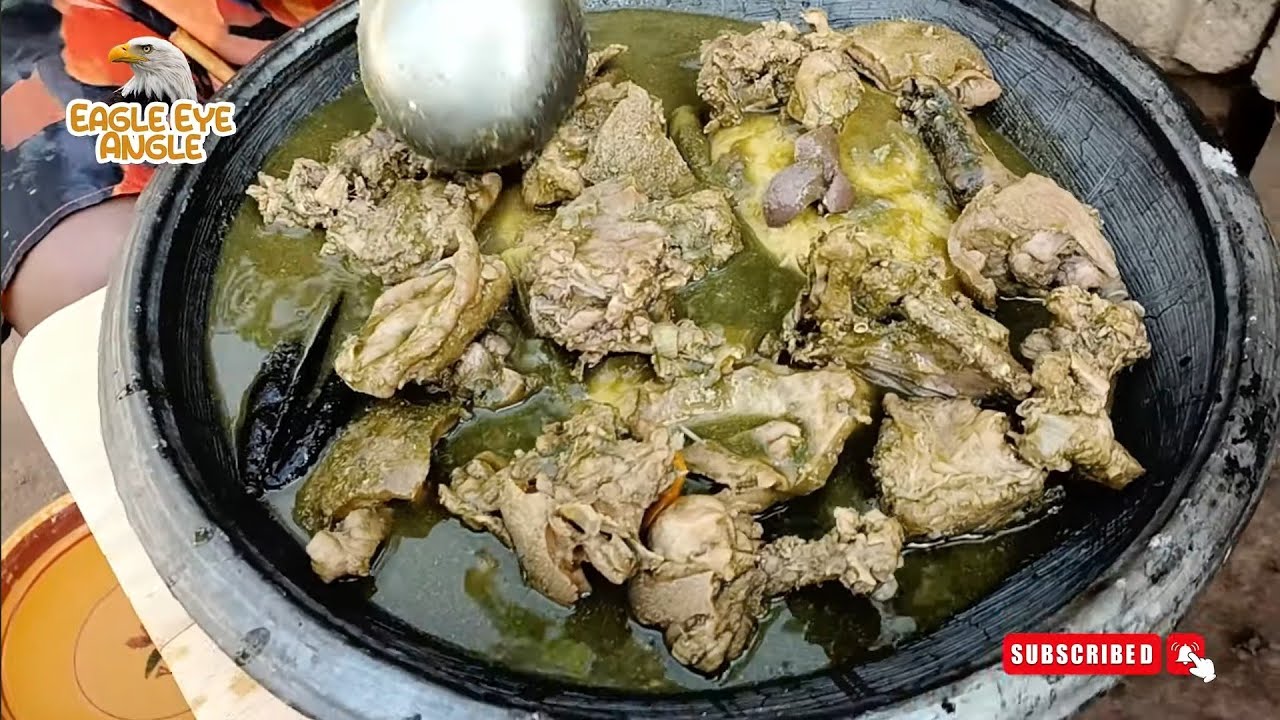 HOW TO PREPARE KONTOMIRE SOUP WITH GRASSCUTTER MEAT 🍖 😋.#food #culture #cute#crazy#ghanacelebrities