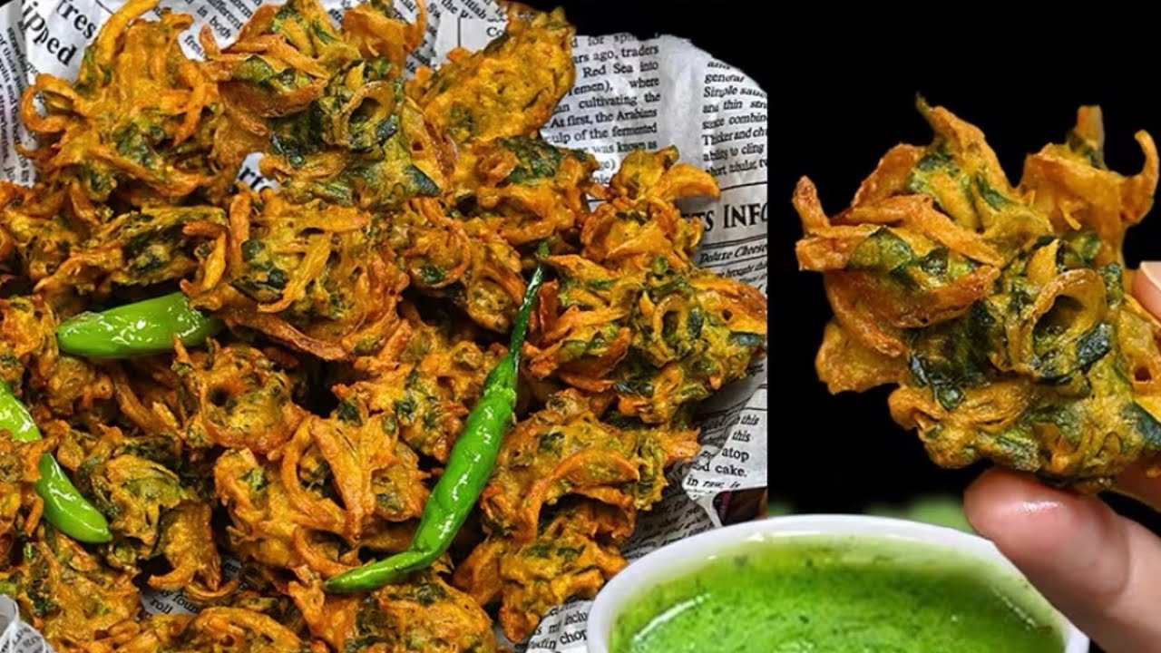 Crispy Lacha Pakora Ramadan Special Recipe | Bena’s Kitchen