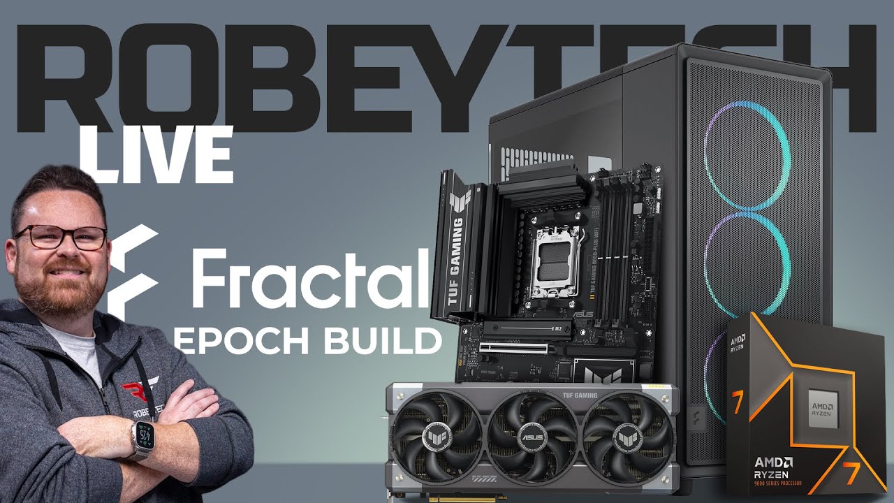 Giveaways + Building a $3000 Gaming PC in Fractal Epoch (Ryzen 7 9800x3D / RTX 5080)