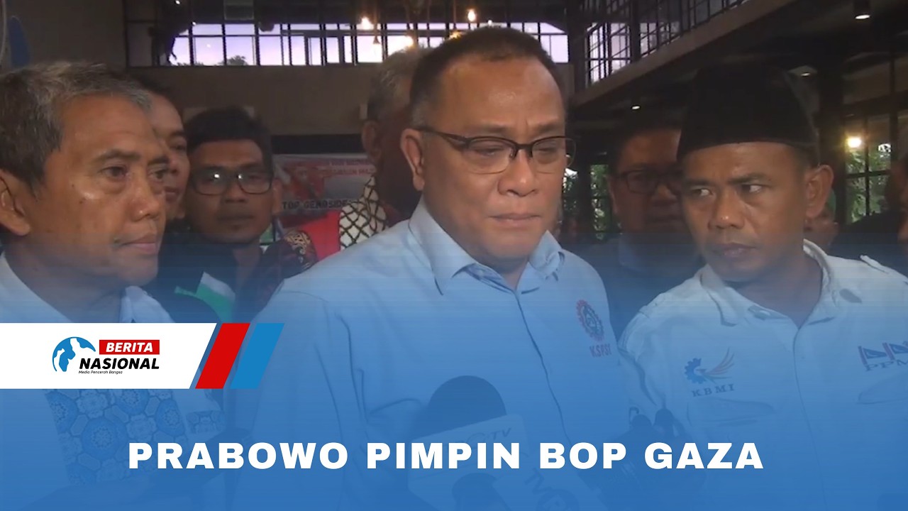 Prabowo Pimpin BOP Gaza