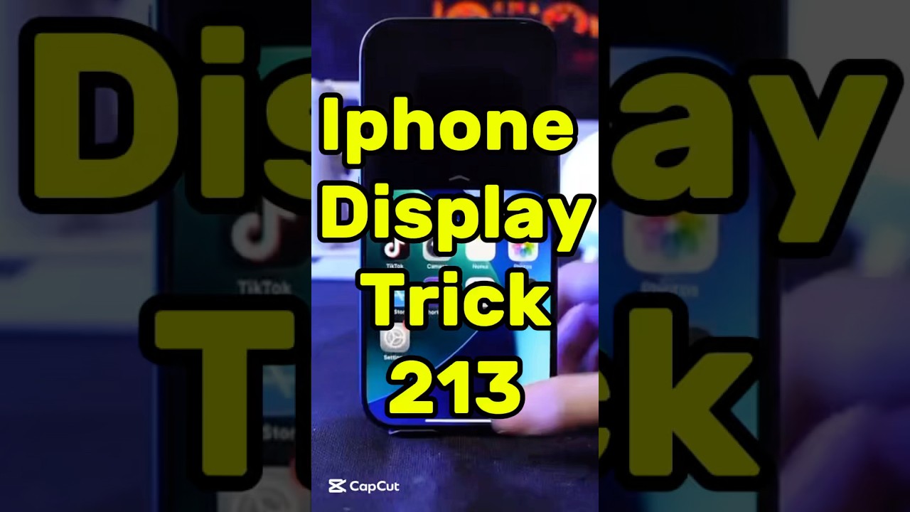 Советы и хитрости по настройке дисплея iPhone # 213 || Объяснение хитростей для дисплеев iOS
