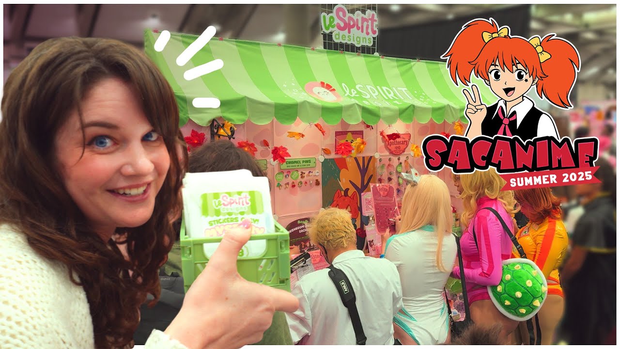 Is SacAnime Summer Still Worth It for Artists? - Real Artist Alley Vlog