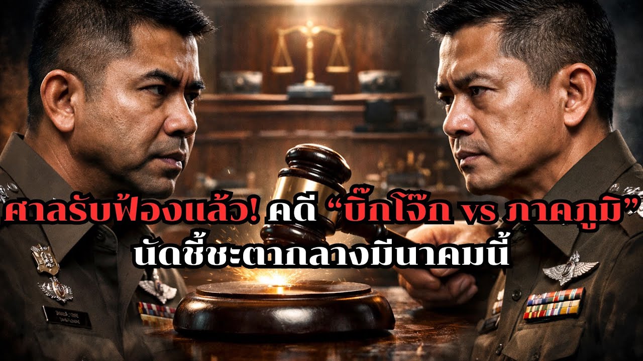 ศาลรับฟ้องแล้ว! คดี “บิ๊กโจ๊ก vs ภาคภูมิ” นัดชี้ชะตากลางมีนาคมนี้