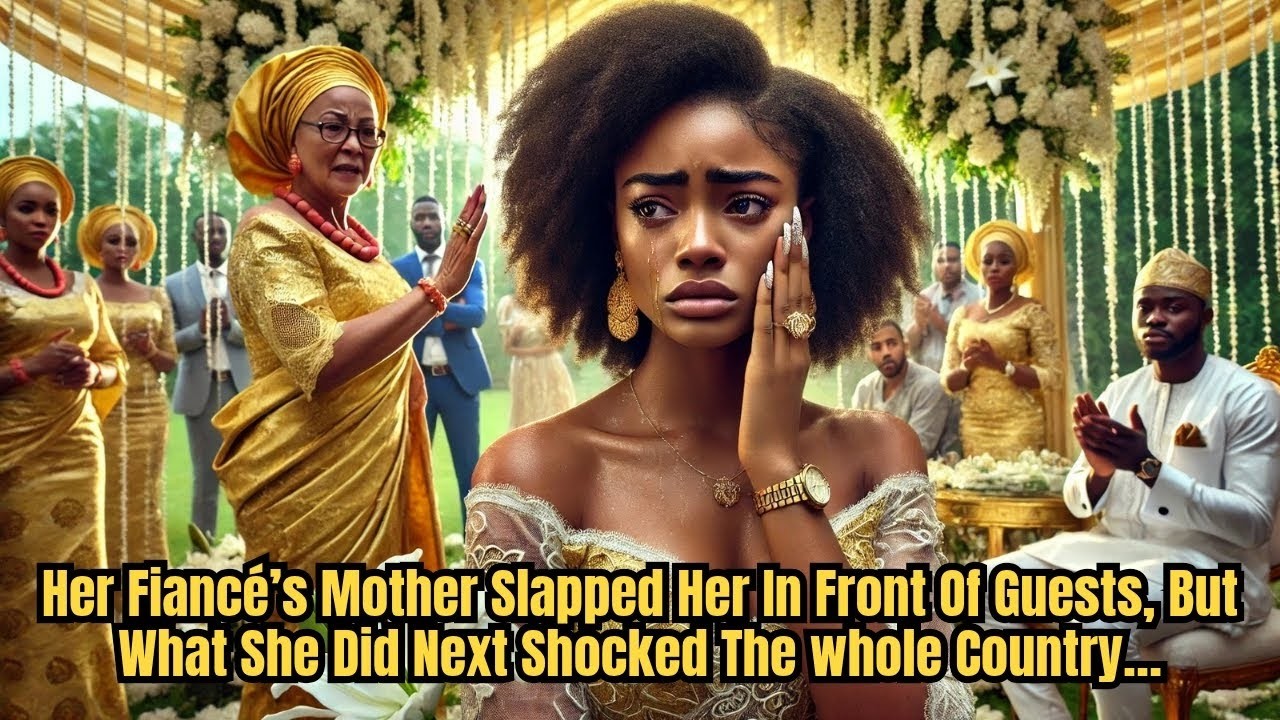 Her Fiancé’s Mother Slapped Her In Front Of Guests, But What She Did Next Shocked The whole Country…
