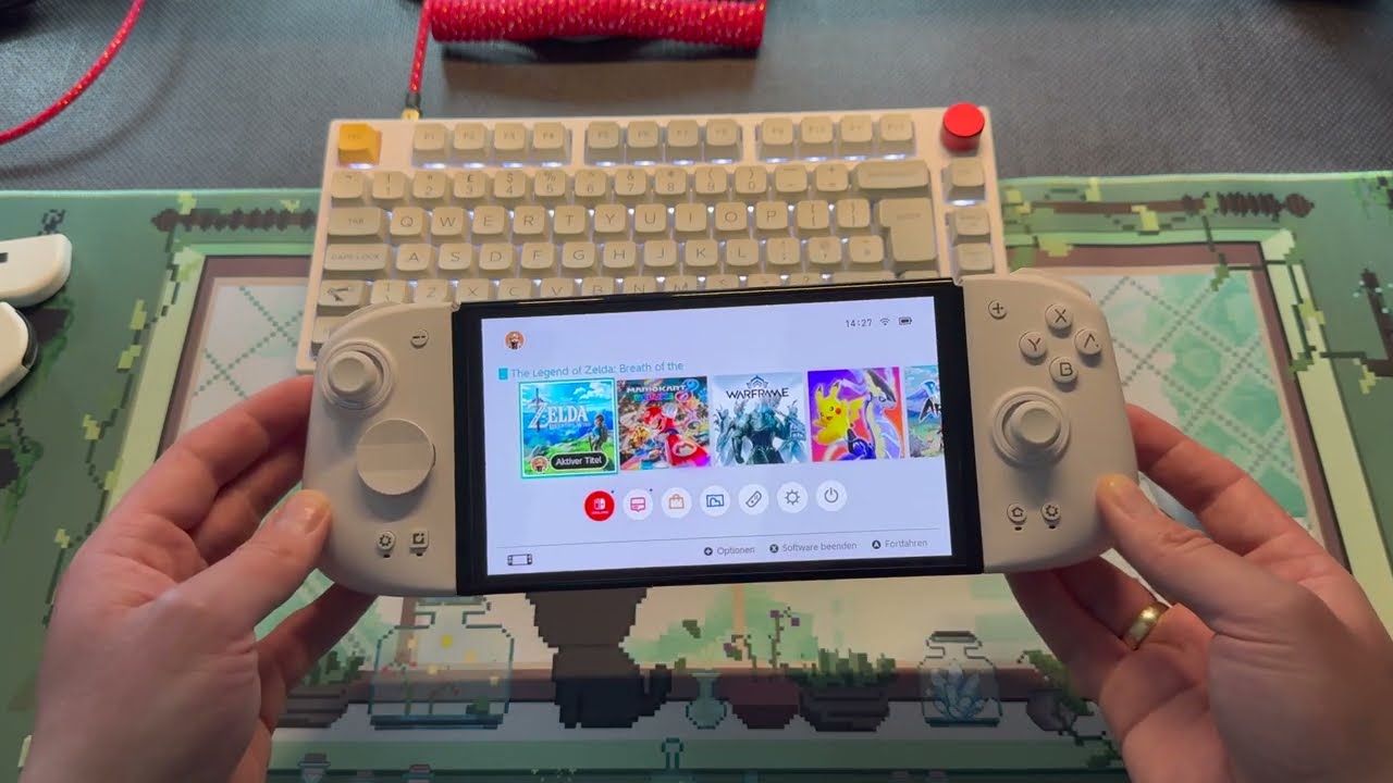 Mobapad M6HD Joycons unboxing, first impressions and an annoying German accent