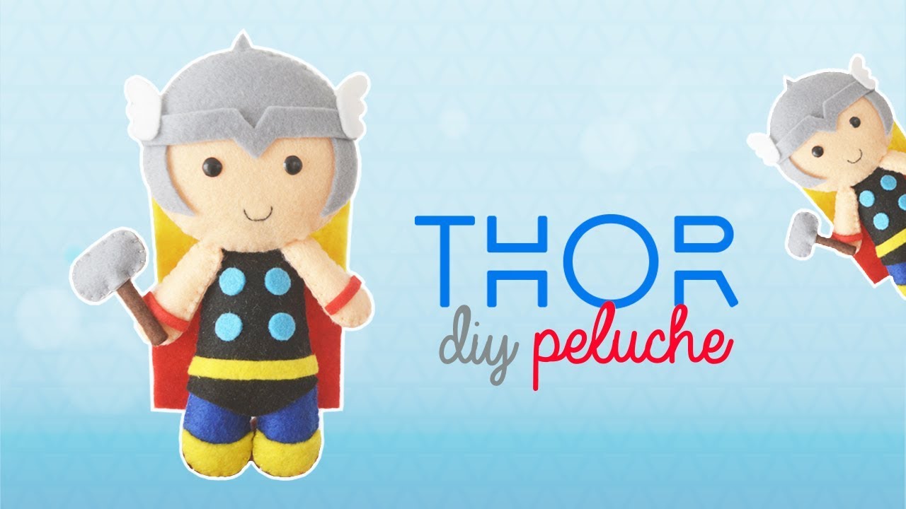 HAZ un MUÑECO de THOR  #Tutorial #Avengers #Marvel