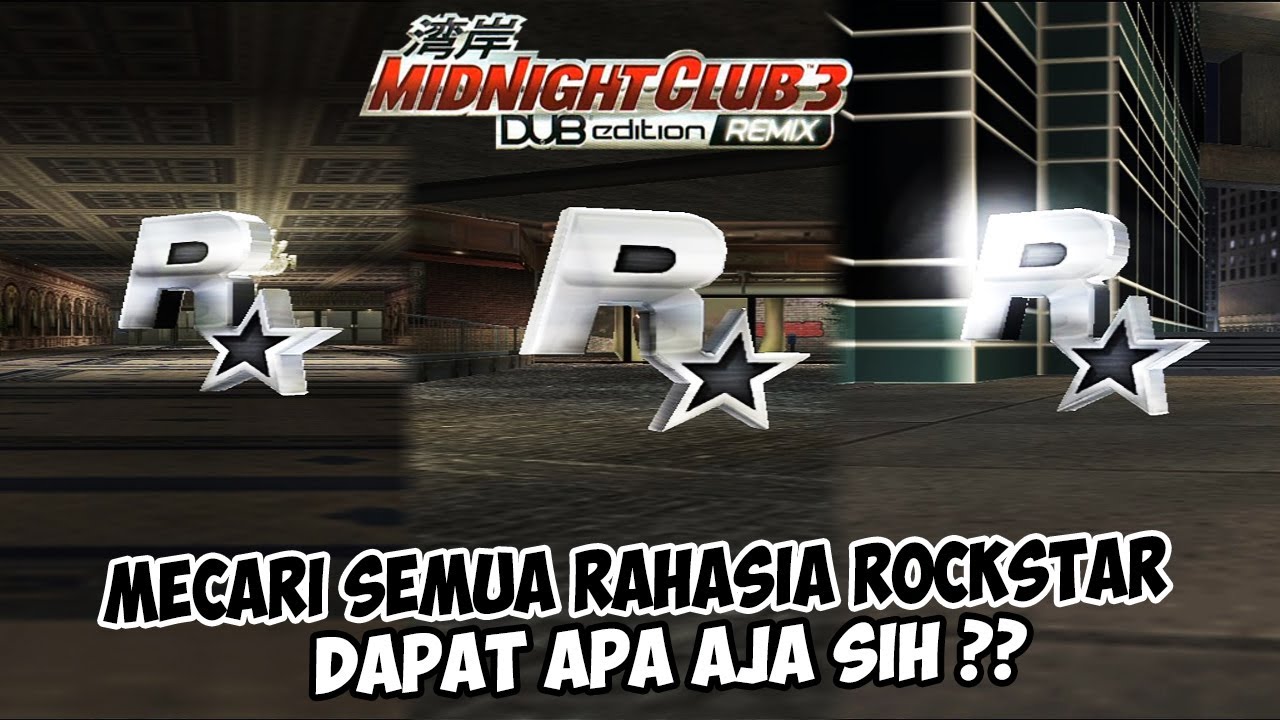 36 LOKASI RAHASIA ROCKSTAR DI GAME MIDNIGHT CLUB 3 DUB EDITION REMIX PS2