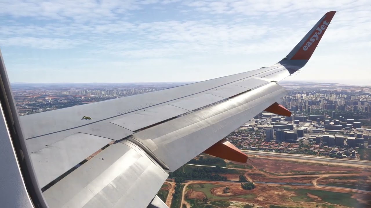 Approaching  Ben Gurion  LLBG | #fenixsimulation  A320 | #msfs2024