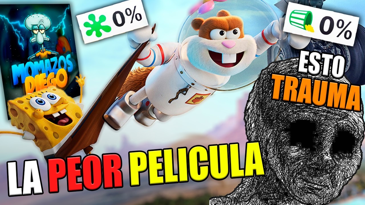 La PEOR película de Bob Esponja | Arenita Movie