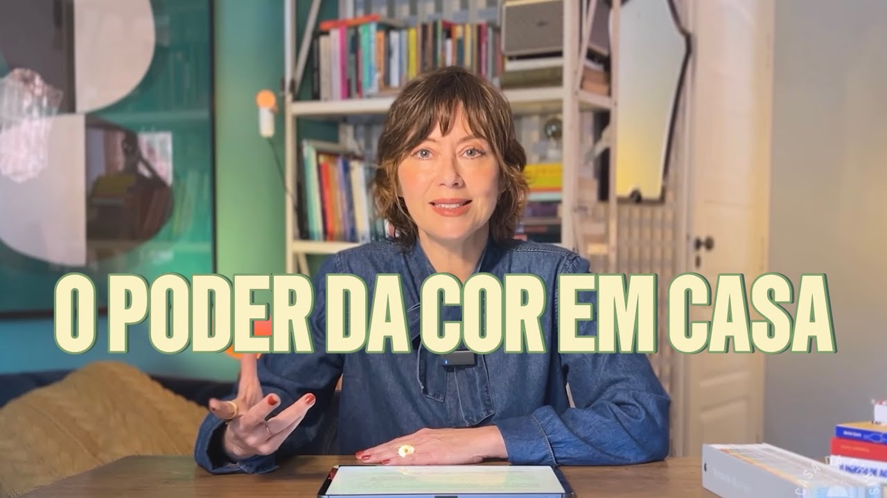 Chris Campos mostra como combinar as cores em casa
