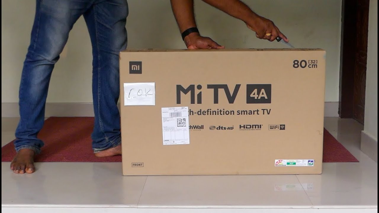 Xiaomi Mi LED Smart TV 4A 32 Inch Unboxing