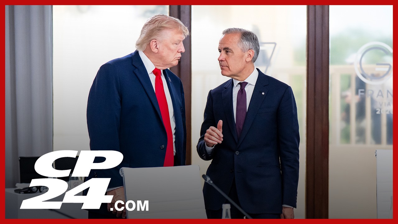 Премьер-министр Карни и Трамп беседуют на G7 во Франции | Что нам известно
