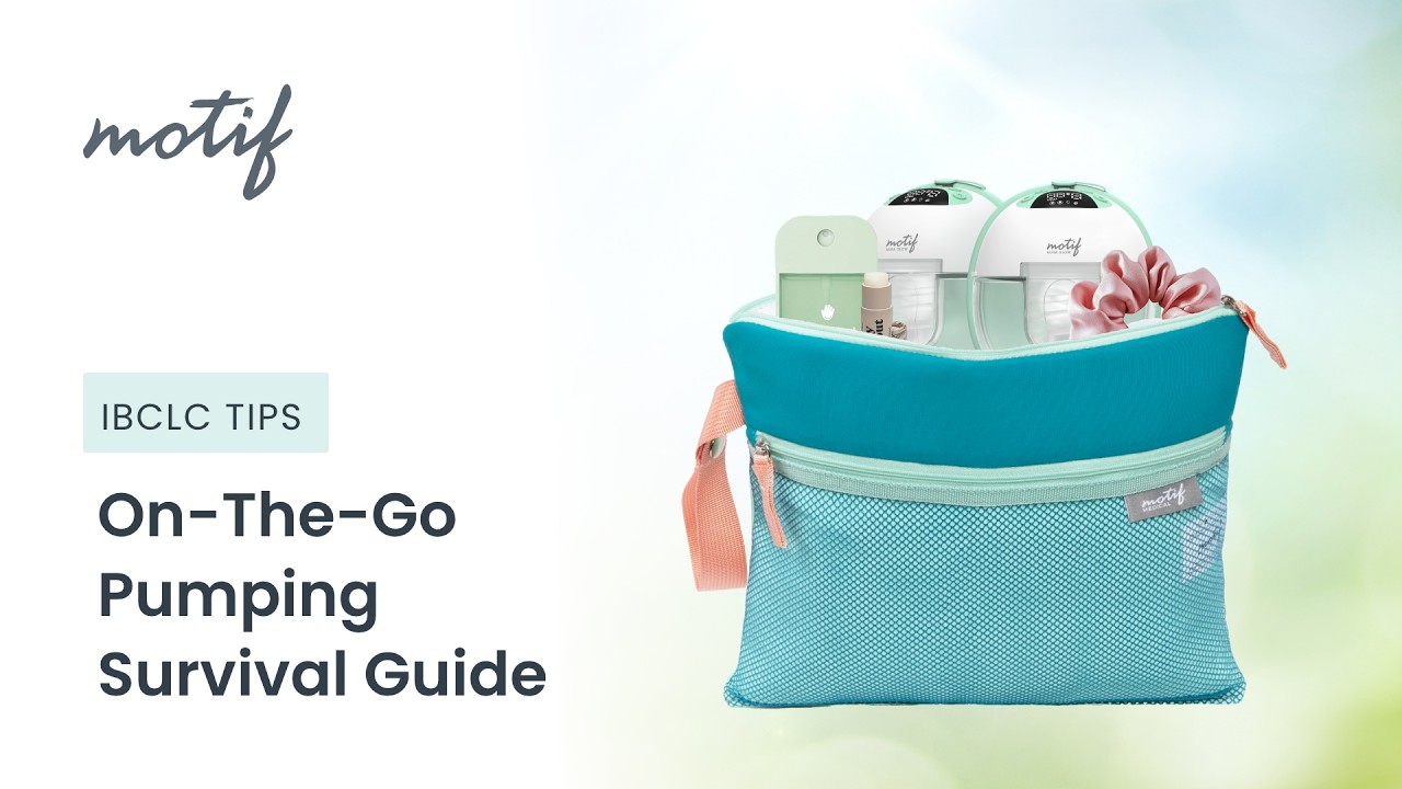 Motif Aura Glow & Wet Dry Bag Tips from an IBCLC
