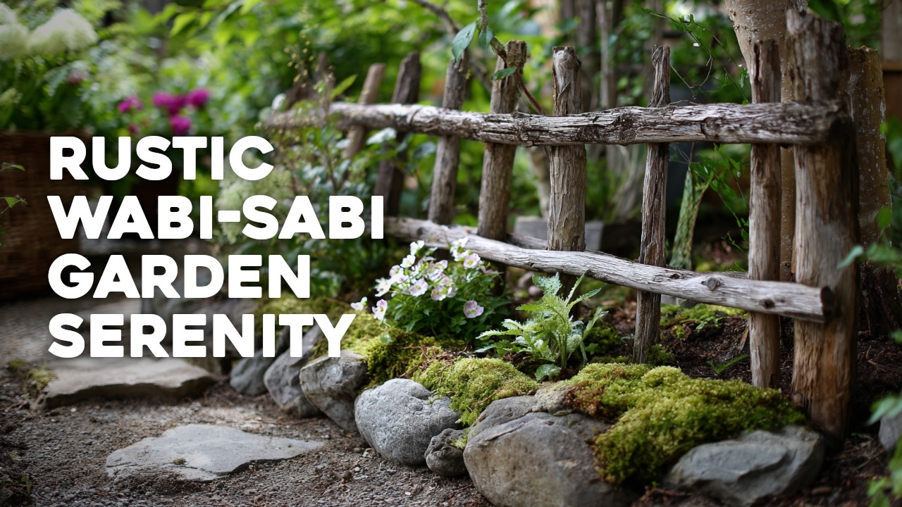 🌿 Rustic Wabi-Sabi Backyard Garden : Finding Serenity in Imperfection