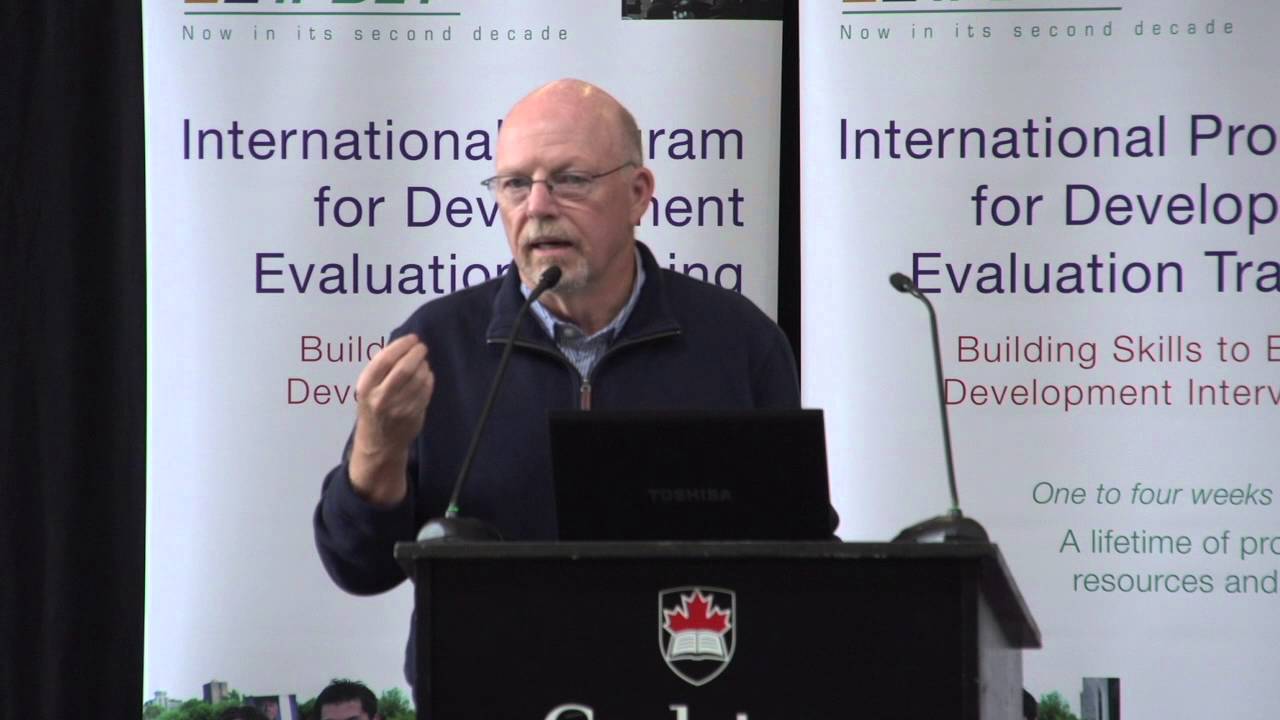 IPDET 2015 Guest Speakers - Ted Freeman and John Mayne