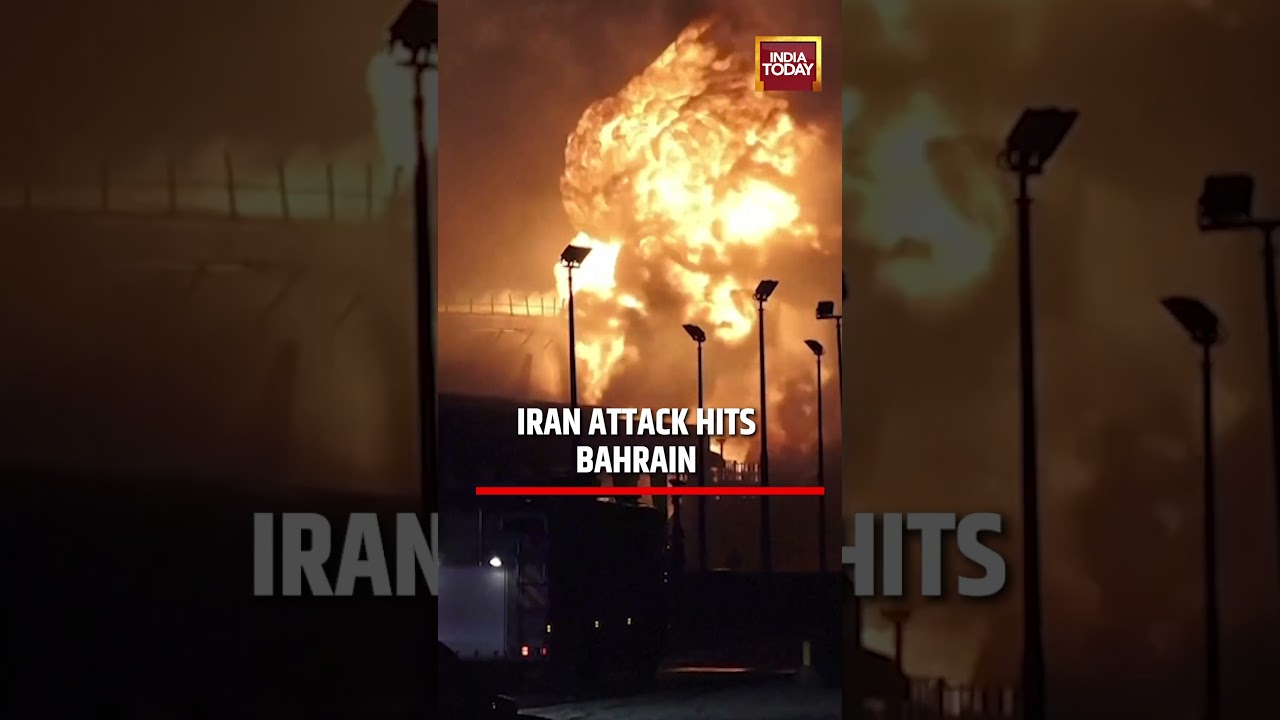 Iranian Attack Triggers Massive Blaze At Bahrain&rsquo;s Muharraq Government Facility