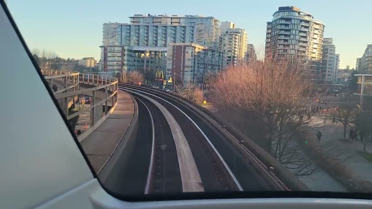 Expo line waterfront to commercial Broadway first time on the mark 5