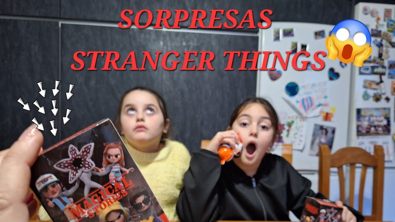 Sorpresas de STRANGER THINGS 😱 #strangerthings #surprise 