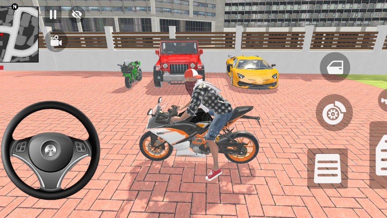 🎮 Franklin Order By 1️⃣ Lamborghini 1️⃣ Mahindra Thar And 1️⃣ Kawasaki Ninja in indian 🇮🇳 Simulator
