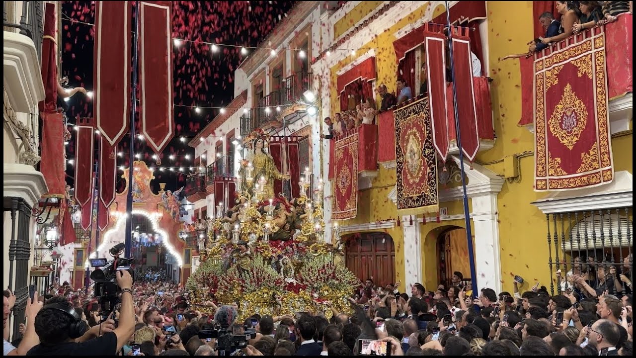 [4K] ESPECTACULAR PETALADA ASUNCIÓN DE CANTILLANA EN MARTIN REY 2023