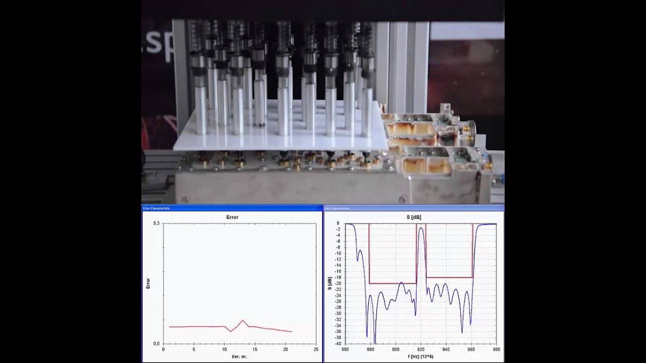 Automated filter tuning with IAFTT robot
