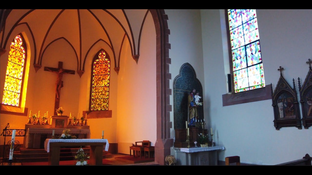 Visite de l'église Saint Gall Niedersteinbach