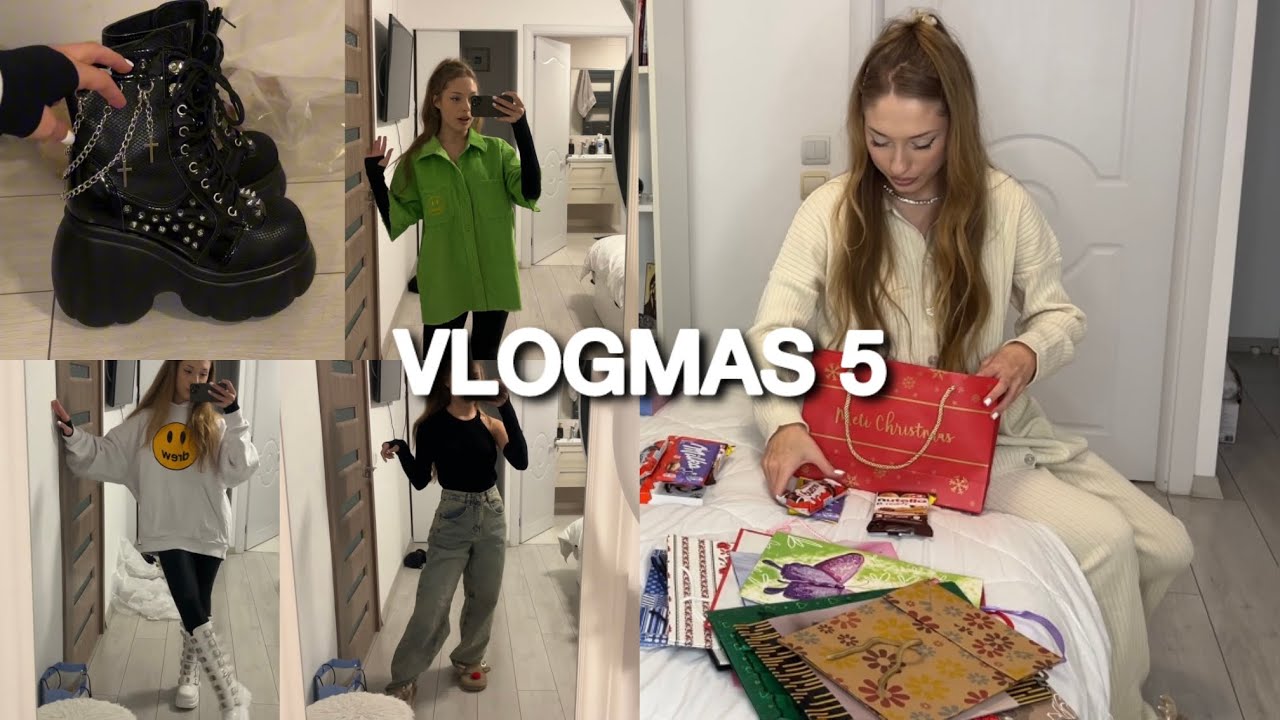 Pregătiri pentru concert, cadouri de Moș Nicolae // vlogmas ziua 5