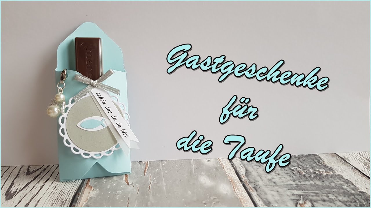 Gastgeschenke f&uuml;r die Taufe - DIY/Anleitung