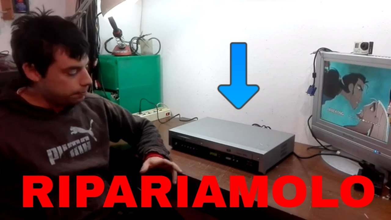 Riparazione Combo VCR-DVD Samsung