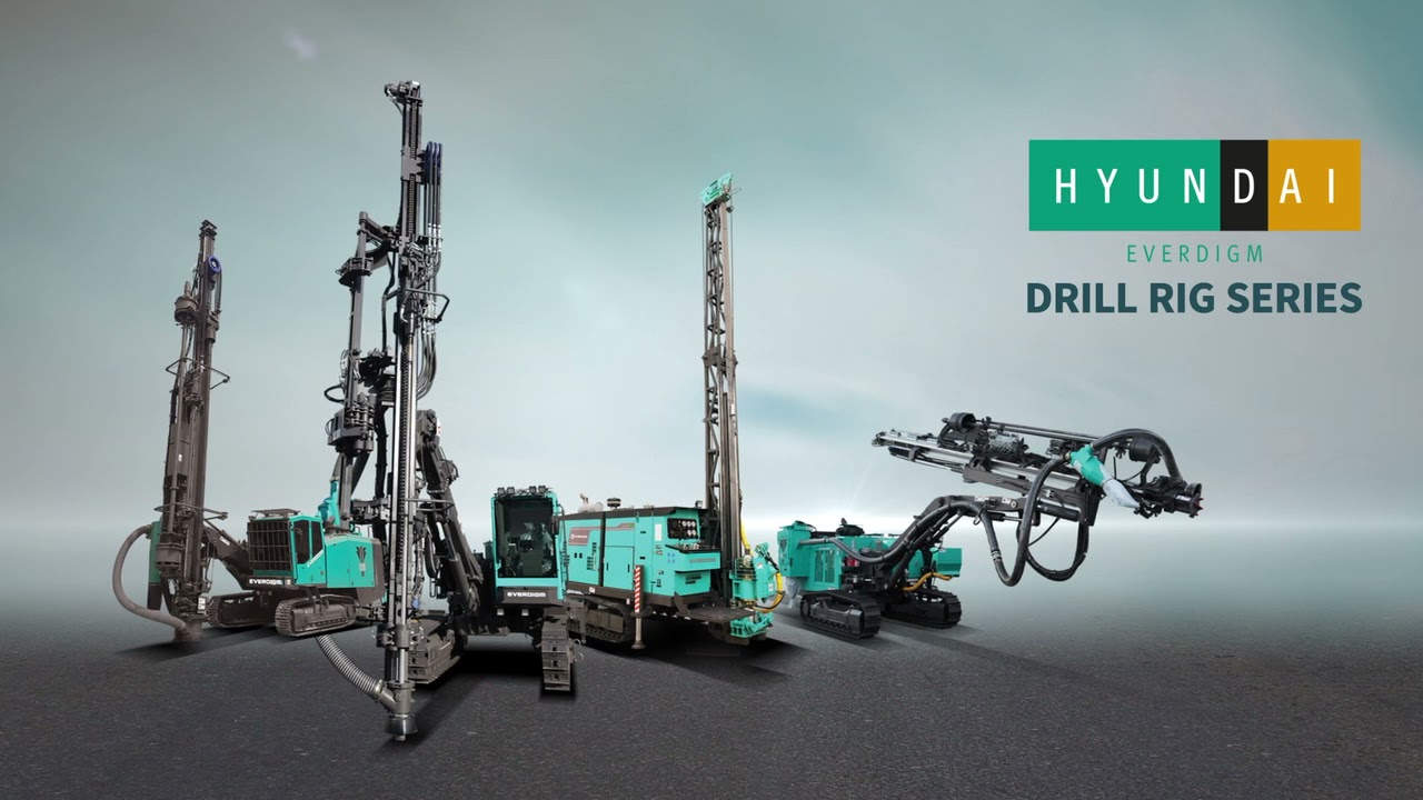 Hyundai Everdigm Drill rigs