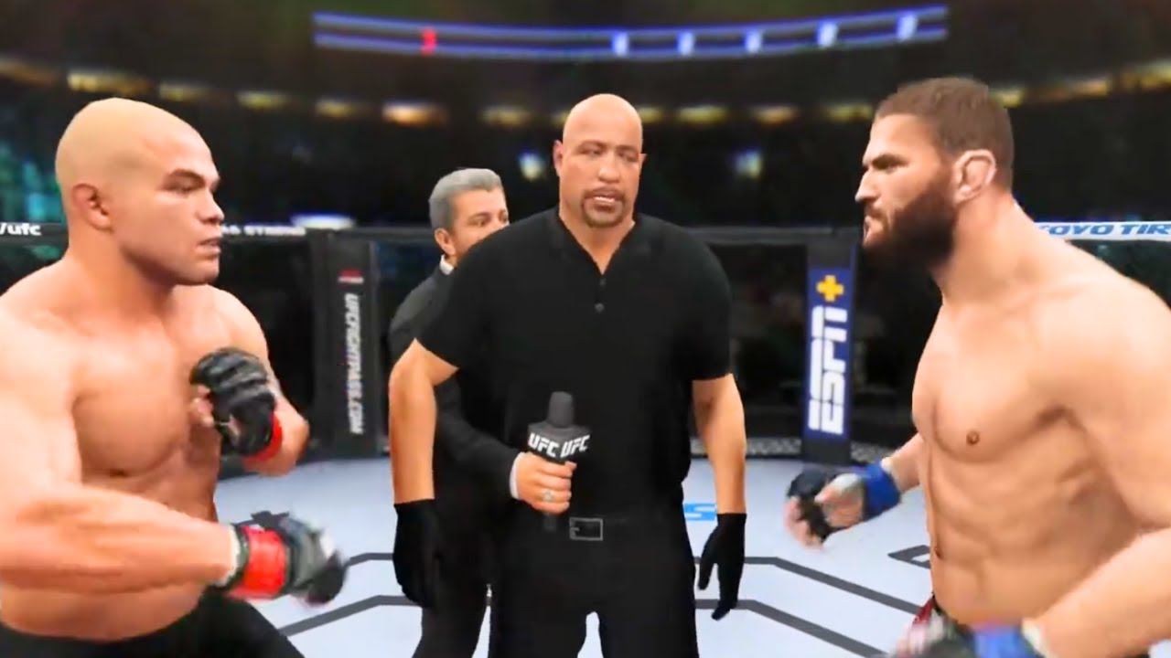 Tito Ortiz vs Jan Blachowicz FULL FIGHT | UFC 4 AI Simulation Gameplay (CPU vs CPU)