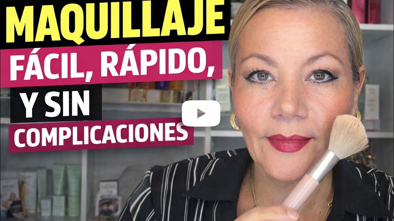 Maquillaje, fácil y rápido sin complicaciones con Yanbal piel madura #anagudeliamontaño 