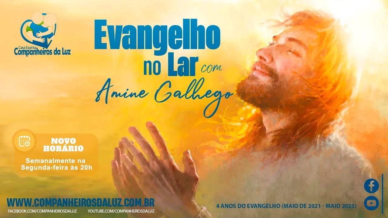 243ª LIVE DO EVANGELHO NO LAR “JESUS E A REGRA DE OURO PARA A HUMANIDADE”