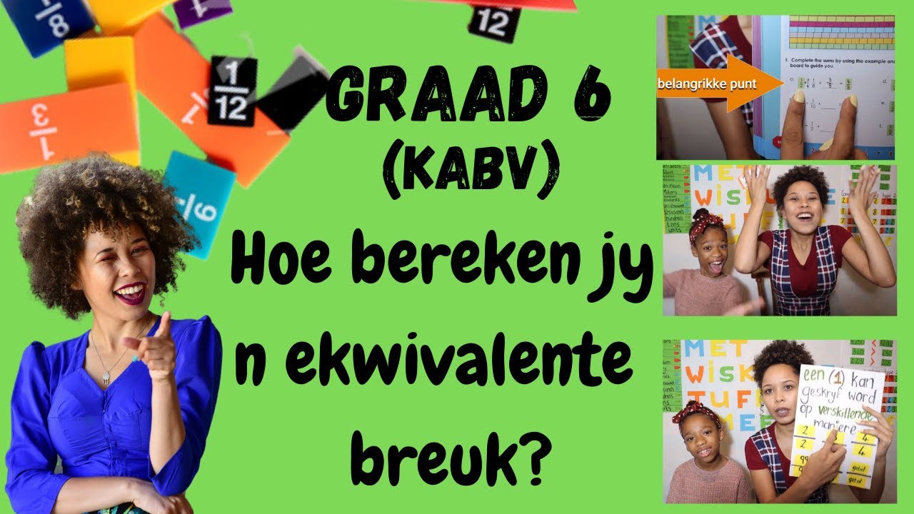 Hoe om n Ekwivalente Breuk te Bereken (2020) | KABV | Graad 6 Wiskunde