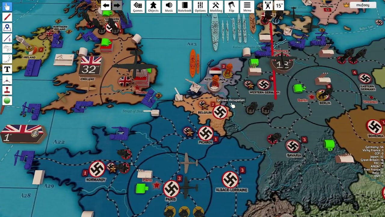 Operation Razzmatazz Germany T9 July '40