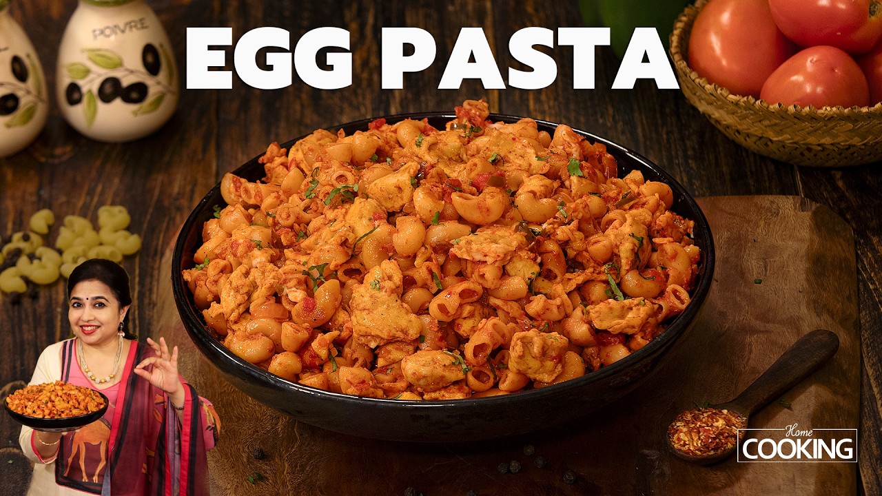 Egg Pasta | Egg Macaroni | Kids Favourite Pasta Recipe
