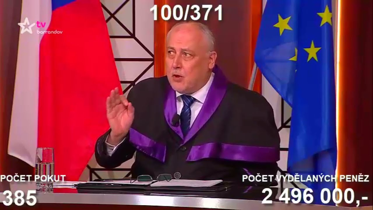 Kolik Rozdal SOUDCE ALEXANDR POKUT a kolik KČ na nich vydělal? (mega kompilace)
