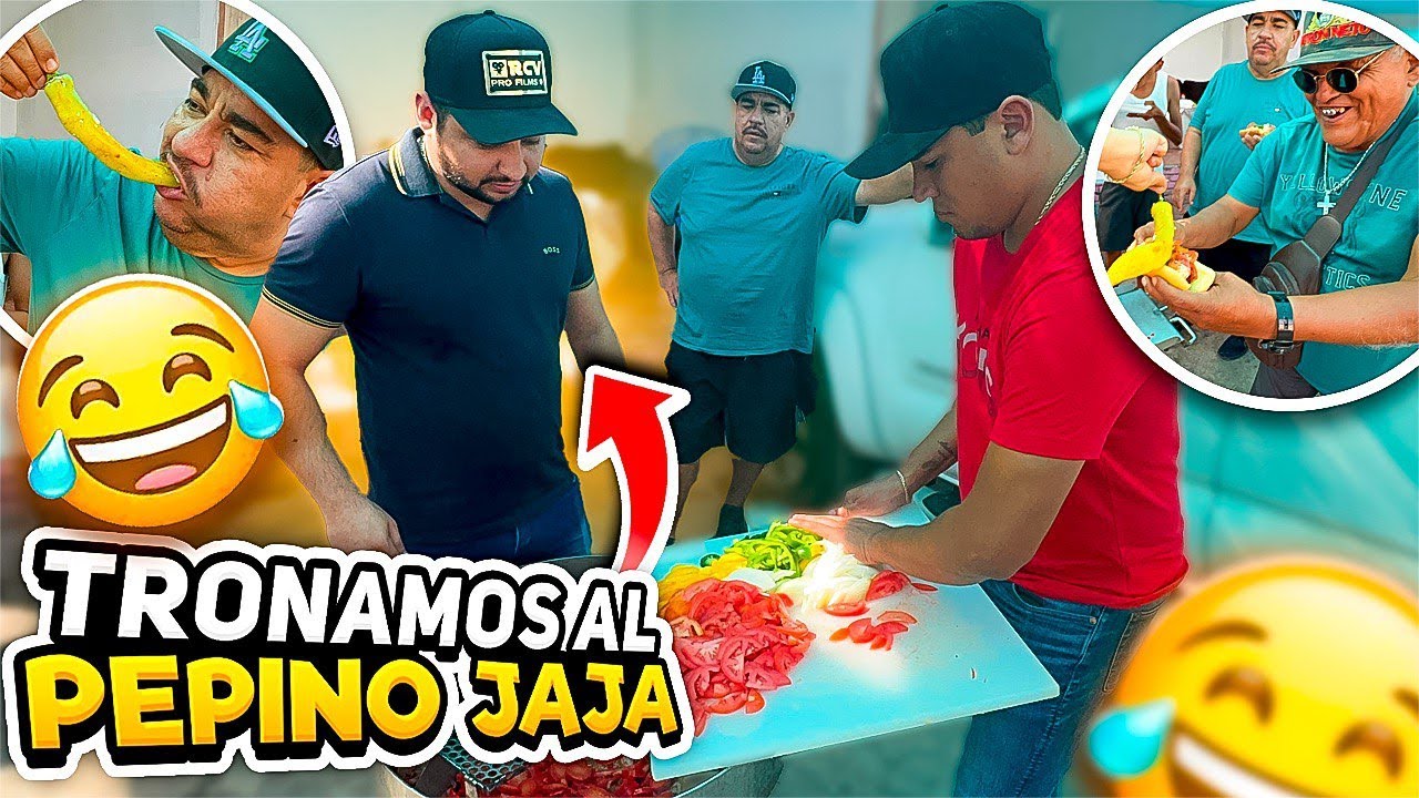 TRONAMOS AL PEPINO Y HACE RECETA SECRETA | PATRÓN NETO