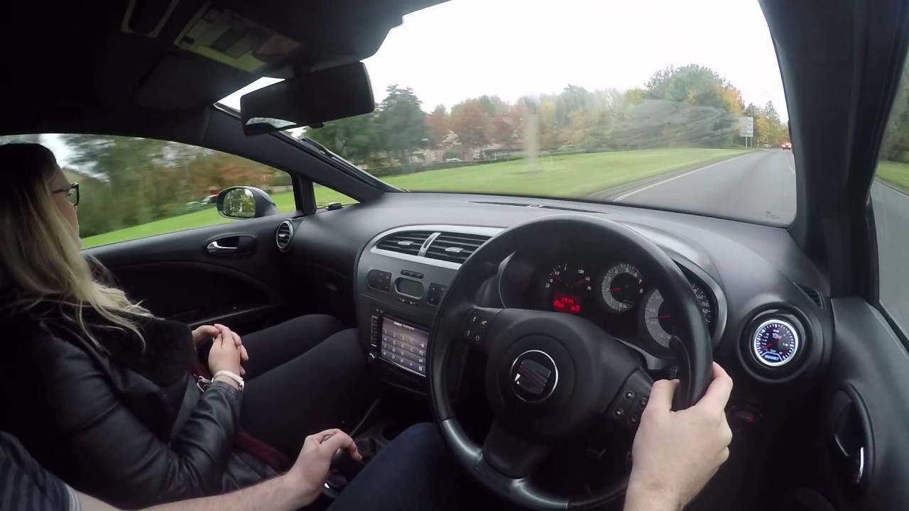 Seat leon k1 340 bhp drive with the girlfriend!