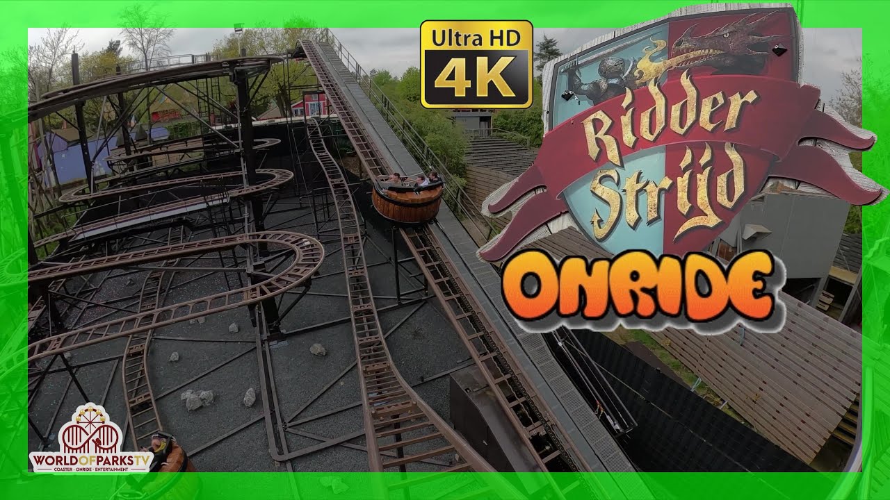 RidderStrijd (Onride POV) Avonturenpark Hellendoorn Nieuwe Achtbaan &ndash; Achterbahn Neuheit 2024 *NEW*
