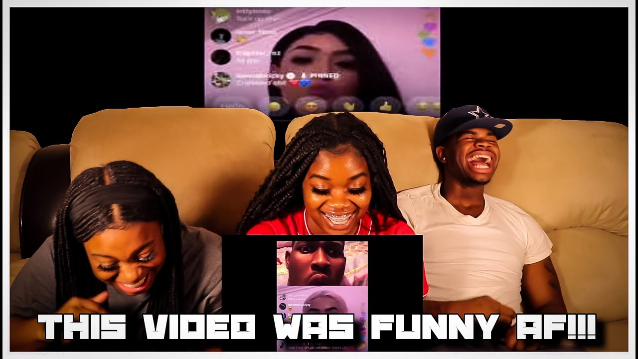 DATBITCHBARBIEE TROLLS DUDES ON INSTAGRAM LIVE!! | REACTION