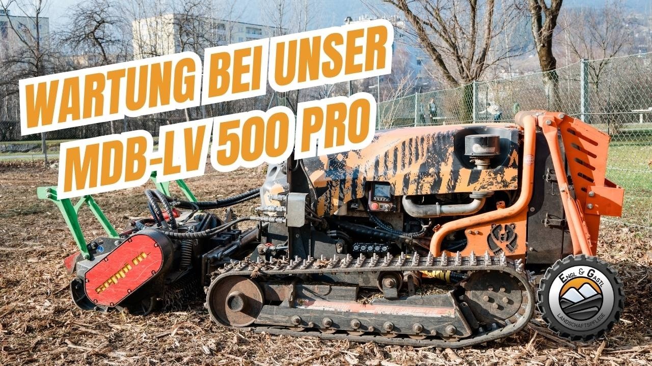 Wartung und Service bei unserer Mulchraupe MDB-LV 500pro