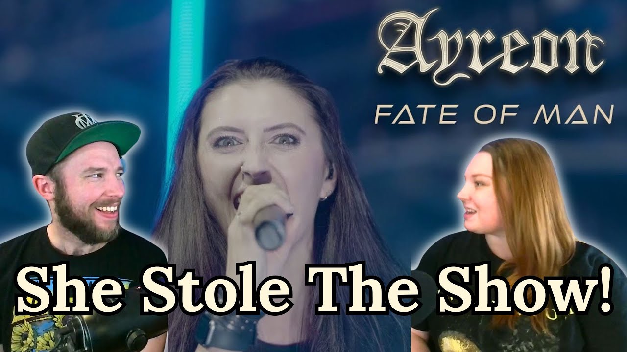 Brittney Slayes the Show! | Ayreon - Fate Of Man (01011001 - Live Beneath The Waves) | REACTION