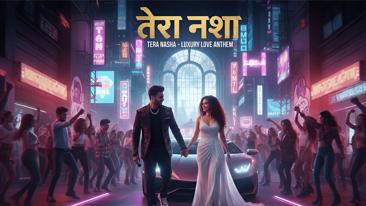 Tera Nasha - Official Music Video | Romantic Hindi Rap | Gaane Naye Andaaz Mein