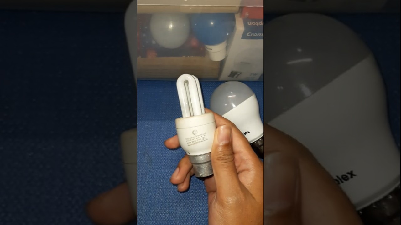 CFL vs LED Bulb, Which Light Lamp is best for long life? ZenShorts Hindi