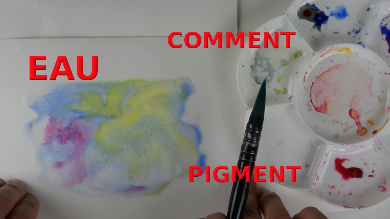 PEINDRE DES AURÉOLES A L'AQUARELLE OU COMMENT LES EVITER